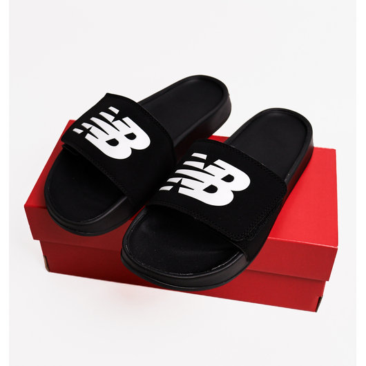 Тапочки чоловічі New Balance 200 Black SUA200H3, Размер: 40, Наличие: Склад (1-3 дня), фото , изображение 3