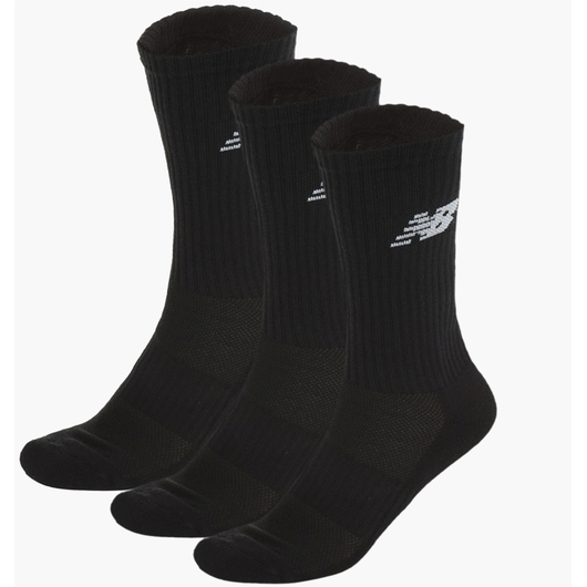Шкарпетки унісекс New Balance Response Perf Crew Black LAS16463BK, Размер: M, Наличие: Склад (1-3 дня), фото 