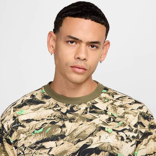 Футболка чоловіча Nike Acg Dri-Fit T-Shirt Camo/Green HJ0794-222, Размер: M, Наличие: Склад (1-3 дня), фото , изображение 3
