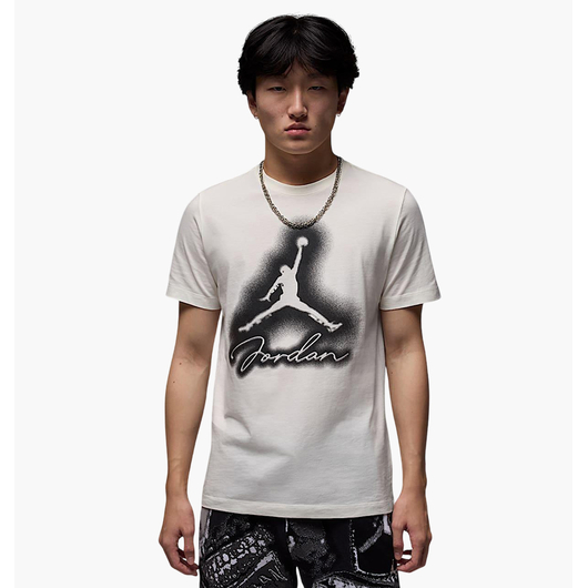 Футболка чоловіча Air Jordan Flight Mvp White/Black HJ2330-133, Размер: L, Наличие: Склад (1-3 дня), фото 