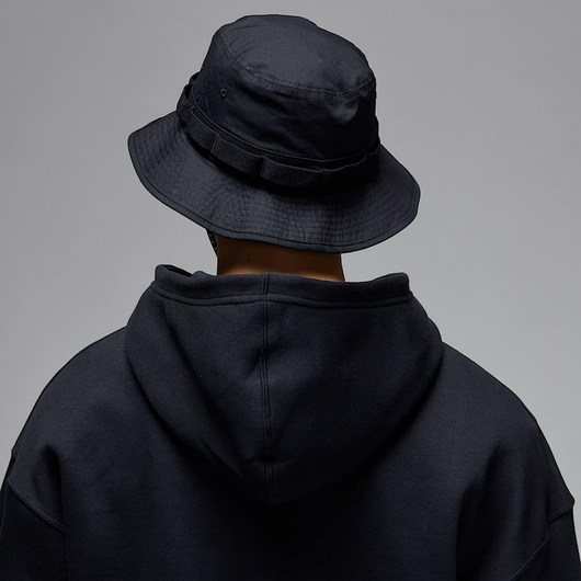 Панама унісекс Air Jordan Apex Bucket Hat Black HM5753-010, Размер: S, Наличие: Склад (1-3 дня), фото , изображение 2