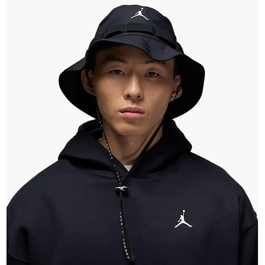 Панама унісекс Air Jordan Apex Bucket Hat Black HM5753-010, Размер: S, Наличие: Склад (1-3 дня), фото 
