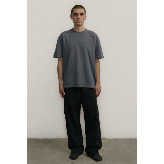 GAP x YZY SHORT SLEEVE T-SHIRT DARK GRAY, Размер: L, Наличие: Забрать сейчас, фото , изображение 2
