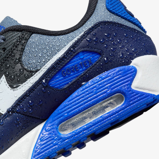 Кросівки чоловічі Nike Air Max 90 Gore-Tex Black/Grey FD5810-003, Размер: 39, Наличие: Склад (1-3 дня), фото , изображение 4
