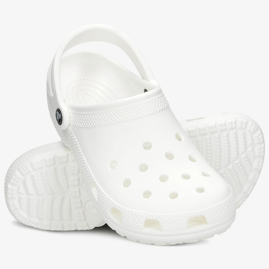 Тапочки жіночі CROCS Classic White 10001-100, Размер: 36-37, Наличие: Склад (1-3 дня), фото , изображение 5
