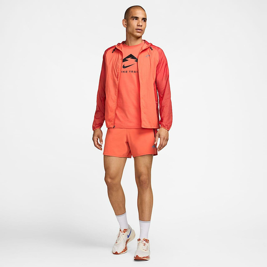 Вітровка чоловіча Nike Trail Aireez Orange FN4002-846, Размер: M, Наличие: Склад (1-3 дня), фото , изображение 5