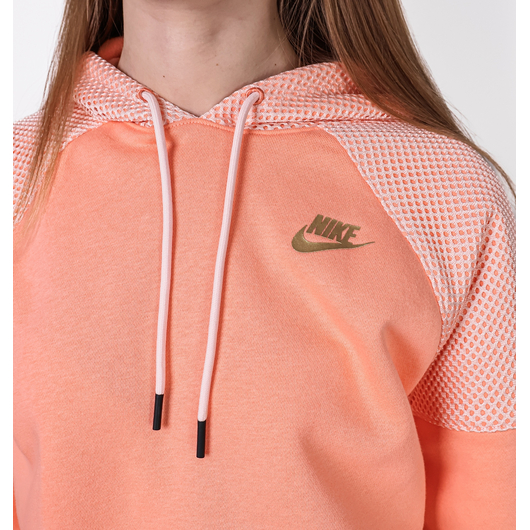 Худі жіноче Nike Serena Design Crew Pink DD3814-693, Размер: S, Наличие: Склад (1-3 дня), фото , изображение 4