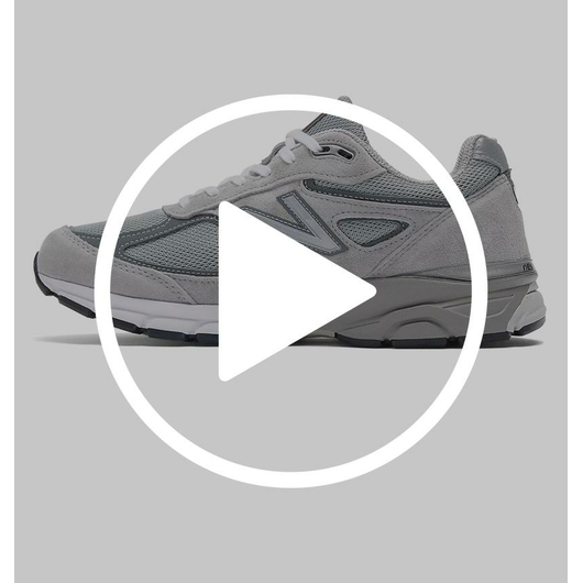Кросівки чоловічі New Balance made in USA 990V4 Grey U990GR4, Размер: 44, Наличие: Склад (1-3 дня), фото , изображение 2