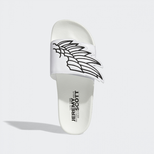 Тапочки унісекс Adidas Jeremy Scott Monogram Adilette Wings Slides White Gy2505, Размер: 40.5, Наличие: Склад (1-3 дня), фото , изображение 3