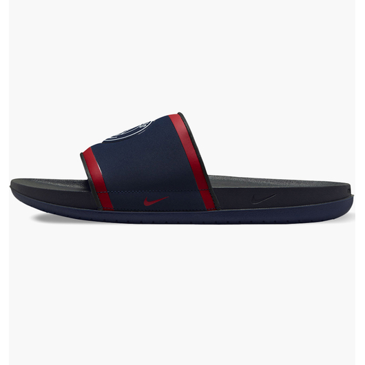 Тапочки чоловічі Nike Paris Saint-Germain X Offcourt Slide Blue FZ3190-400, Размер: 41, Наличие: Склад (1-3 дня), фото 