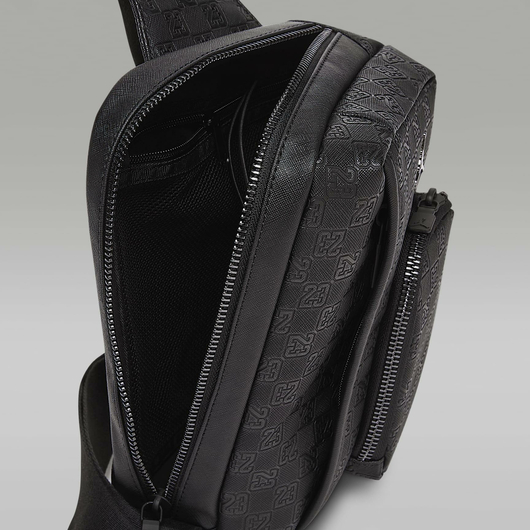 Сумка чоловіча Air Jordan Jam Monogram Black MA0991-023, Наличие: Склад (1-3 дня), фото , изображение 4