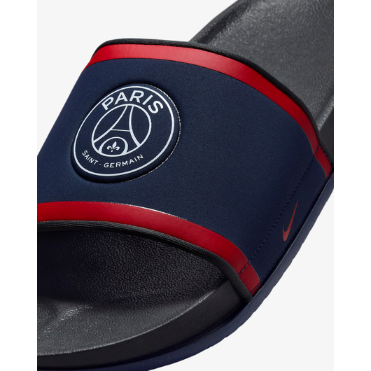 Тапочки чоловічі Nike Paris Saint-Germain X Offcourt Slide Blue FZ3190-400, Размер: 41, Наличие: Склад (1-3 дня), фото , изображение 5