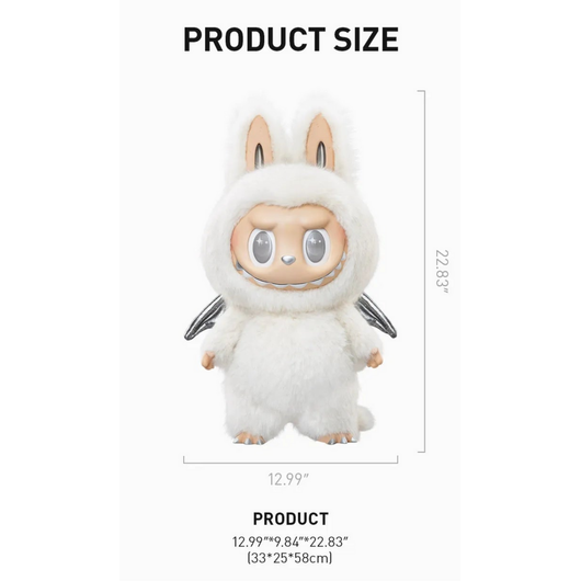 Pop Mart The Monsters Labubu Zimomo Angel in Clouds Figure + Tote Bag, Размер: MISC, Наличие: Забрать сейчас, фото , изображение 4