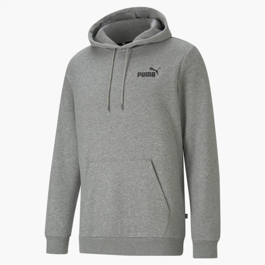 Худі чоловіче Puma Essentials Small Logo Hoodie Grey 586690-03, Размер: L, Наличие: Склад (1-3 дня), фото , изображение 4