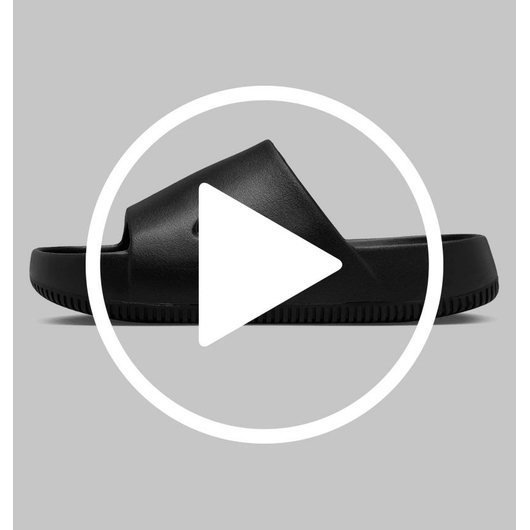 Тапочки жіночі Nike Calm Slide Black DX4816-001, Размер: 38, Наличие: Склад (1-3 дня), фото , изображение 2