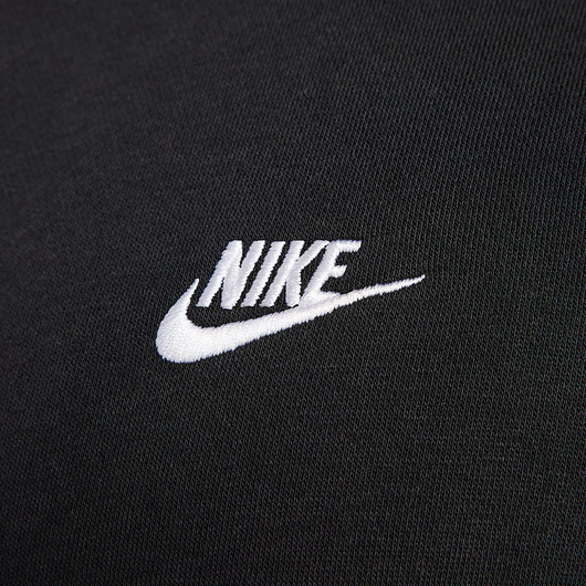 Толстовка чоловіча Nike Club Bb Fz Black FN3861-010, Размер: S, Наличие: Склад (1-3 дня), фото , изображение 4