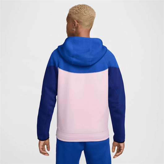 Толстовка чоловіча Nike Tech Fleece Blue/Pink FZ4709-480, Размер: S, Наличие: Склад (1-3 дня), фото , изображение 4