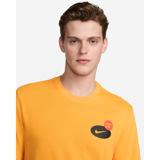 Футболка чоловіча Nike Df Tee 3Mo Gfx Yellow FV8366-717, Размер: L, Наличие: Склад (1-3 дня), фото , изображение 2
