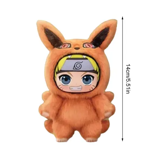Miniso Top Toy Naruto Beast Party Plush Keychains Sealed Case, Размер: MISC, Наличие: Забрать сейчас, фото , изображение 3