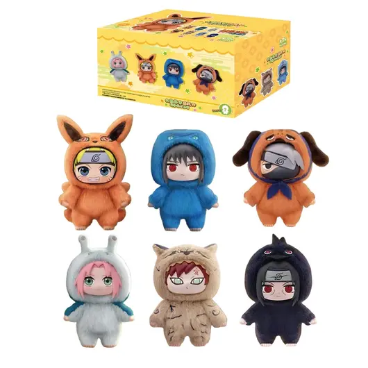 Miniso Top Toy Naruto Beast Party Plush Keychains Sealed Case, Размер: MISC, Наличие: Забрать сейчас, фото , изображение 2