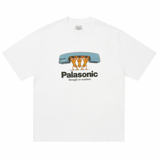 PALACE BELL MAN T-SHIRT WHITE, Размер: M, Наличие: Склад (1-3 дня), фото 