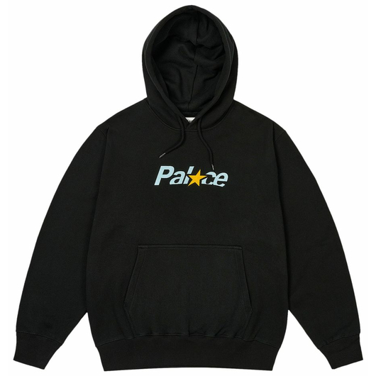 PALACE STAR HOOD BLACK, Размер: M, Наличие: Склад (1-3 дня), фото 
