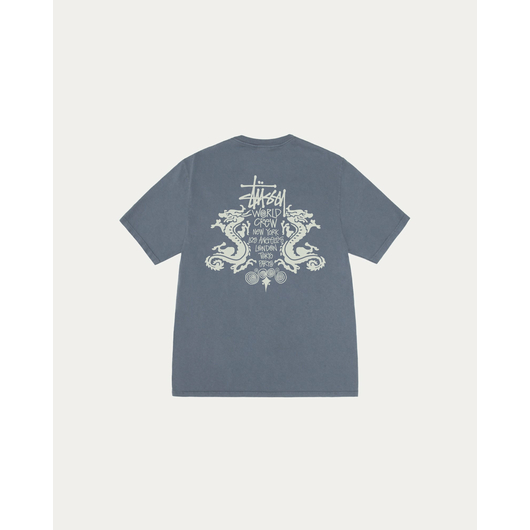 Stussy DOUBLE DRAGON TEE PIGMENT DYED, Размер: S, Наличие: Склад США (10-24 дня), фото , изображение 2