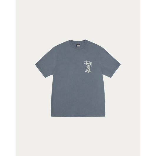 Stussy DOUBLE DRAGON TEE PIGMENT DYED, Размер: S, Наличие: Склад США (10-24 дня), фото 