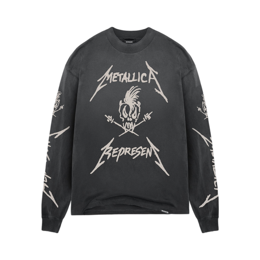 Represent X Metallica Garage Inc Long Sleeve, Размер: M, Наличие: Склад (1-3 дня), фото 