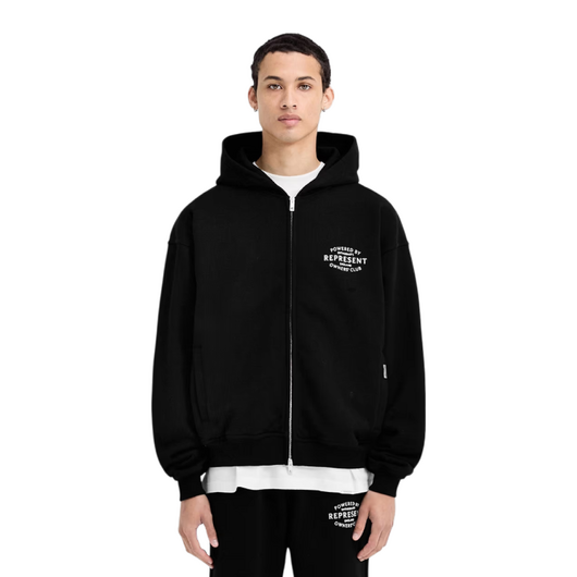 Represent Owners Club Stamp Zip Up Hoodie, Размер: M, Наличие: Склад (1-3 дня), фото , изображение 4