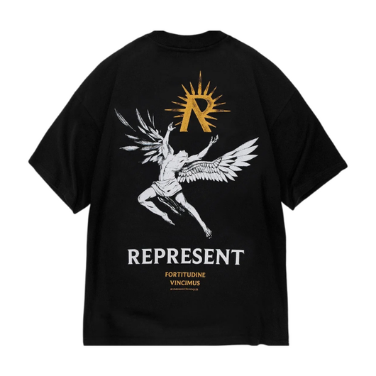 Represent Icarus Jet Black T-Shirt, Размер: L, Наличие: Склад (1-3 дня), фото , изображение 2