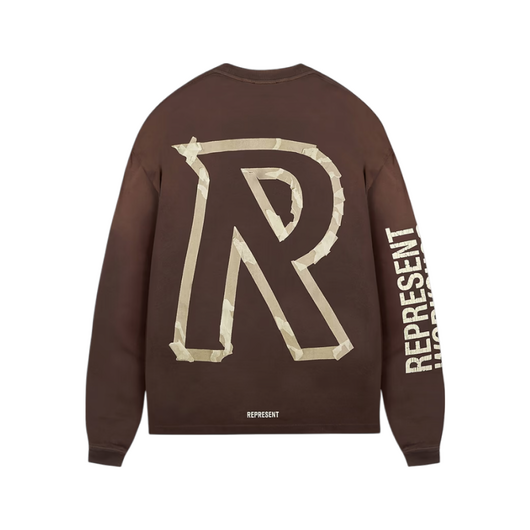 Represent Masking Tape Initial Cedar Long Sleeve, Размер: M, Наличие: Склад (1-3 дня), фото 