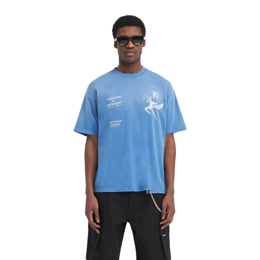 Represent Icarus Sky Blue T-Shirt, Размер: L, Наличие: Склад (1-3 дня), фото , изображение 4