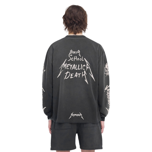 Represent X Metallica Garage Inc Long Sleeve, Размер: M, Наличие: Склад (1-3 дня), фото , изображение 3