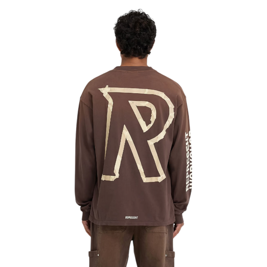 Represent Masking Tape Initial Cedar Long Sleeve, Размер: M, Наличие: Склад (1-3 дня), фото , изображение 3
