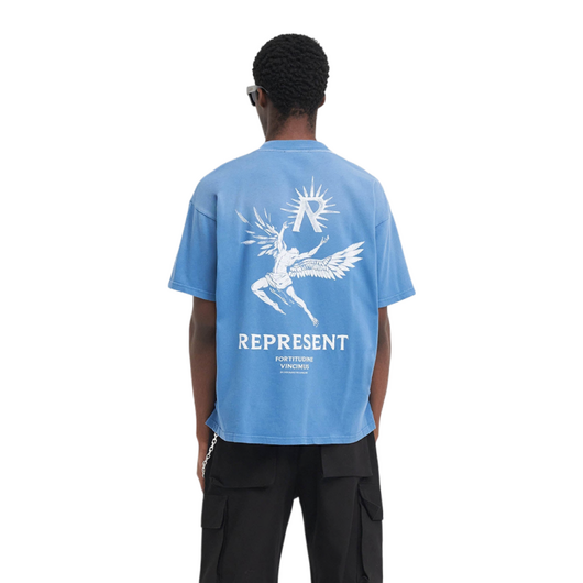Represent Icarus Sky Blue T-Shirt, Размер: L, Наличие: Склад (1-3 дня), фото , изображение 3