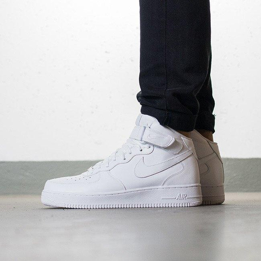 Кросівки чоловічі Nike Air Force 1 Mid 07 White 315123-111, Размер: 42, Наличие: Склад (1-3 дня), фото , изображение 2