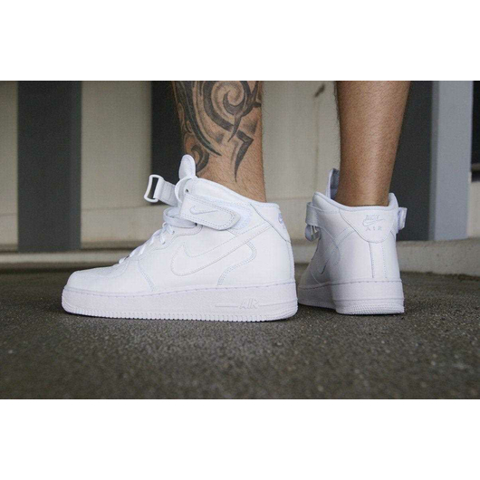 Кросівки чоловічі Nike Air Force 1 Mid 07 White 315123-111, Размер: 42, Наличие: Склад (1-3 дня), фото , изображение 4