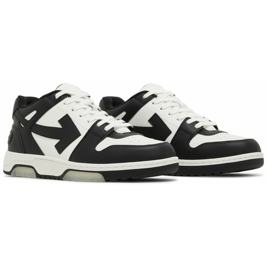 OFF-WHITE OUT OF OFFICE BLACK WHITE SNEAKERS, Размер: 43, Наличие: Склад (1-3 дня), фото , изображение 5