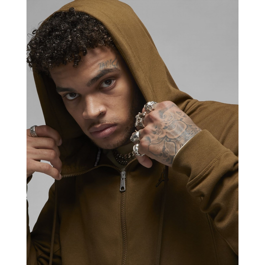 Толстовка чоловіча Air Jordan Essentials Brown DJ0886-385, Размер: M, Наличие: Склад (1-3 дня), фото , изображение 4