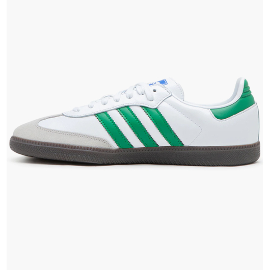 Кросівки унісекс Adidas Samba Og White & Green White IG1024, Размер: 37, Наличие: Склад (1-3 дня), фото 