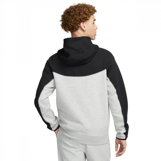 Толстовка чоловіча Nike Sportswear Tech Fleece Windrunner Full-Zip Hoodie Black/White FB7921-064, Размер: XL, Наличие: Склад (1-3 дня), фото , изображение 3