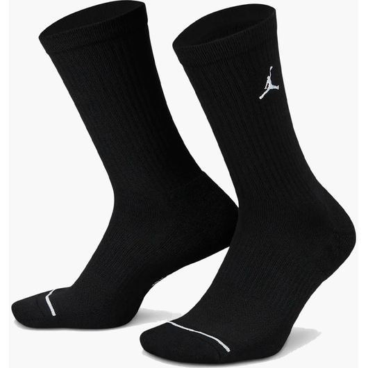 Шкарпетки унісекс Nike J Cush Poly Crew3 Black DX9632-010, Размер: 38-42, Наличие: Склад (1-3 дня), фото 