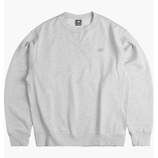 Світшот чоловічий New Balance Athletics French Terry Crewneck Grey MT41506AHH, Размер: L, Наличие: Склад (1-3 дня), фото 