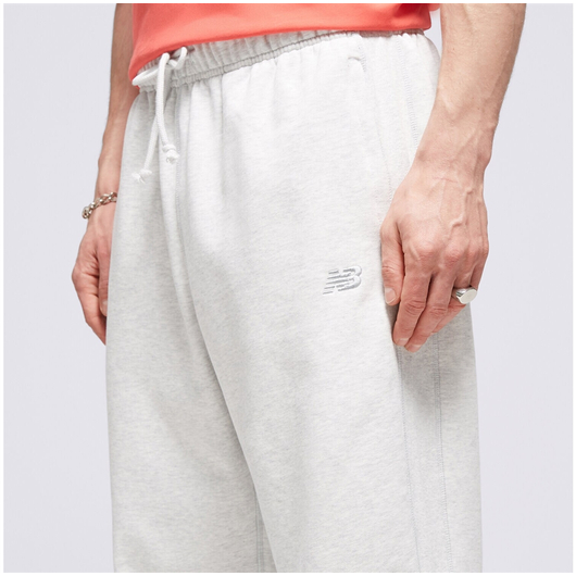 Штани чоловічі New Balance Athletics French Terry Jogger White MP41508AHH, Размер: S, Наличие: Склад (1-3 дня), фото , изображение 5