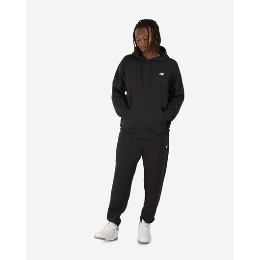 Худі чоловіче New Balance Brushed Back Small Logo Hoodie Black MT41511BK, Размер: S, Наличие: Склад (1-3 дня), фото , изображение 5