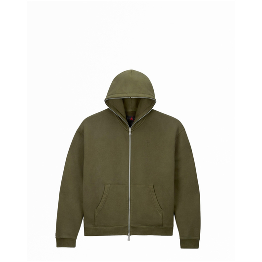 Толстовка чоловіча Air Jordan Travis Scott Fz Hoodie Olive DZ5500-325, Размер: M, Наличие: Склад (1-3 дня), фото , изображение 2