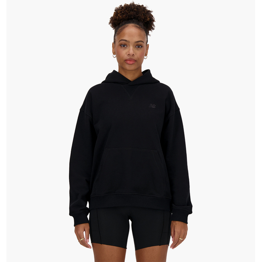 Худі жіноче New Balance Hoodie Black WT41537BK, Размер: XS, Наличие: Склад (1-3 дня), фото 
