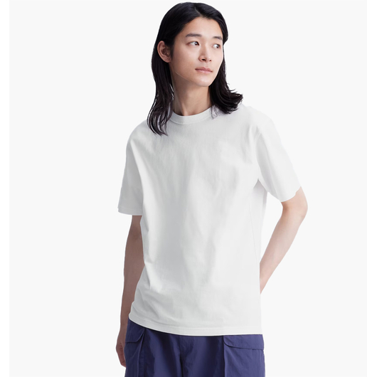Футболка чоловіча Uniqlo Crew Neck T-Shirt White 422992-00, Размер: S, Наличие: Склад (1-3 дня), фото 