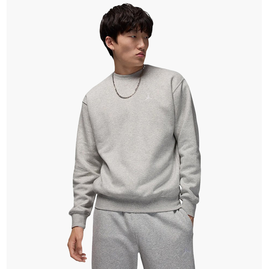 Світшот чоловічий Air Jordan Brooklyn Fleece Sweatshirt Gray Grey FV7293-050, Размер: XL, Наличие: Склад (1-3 дня), фото 